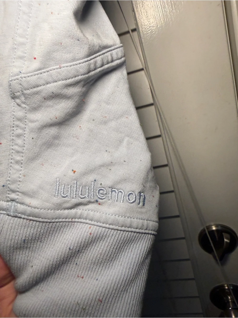 lululemon LA Back in Action Crew Day Dream Speckled Confetti Size 6